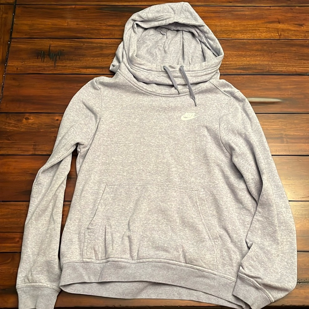 nike purple hoodie size medium
